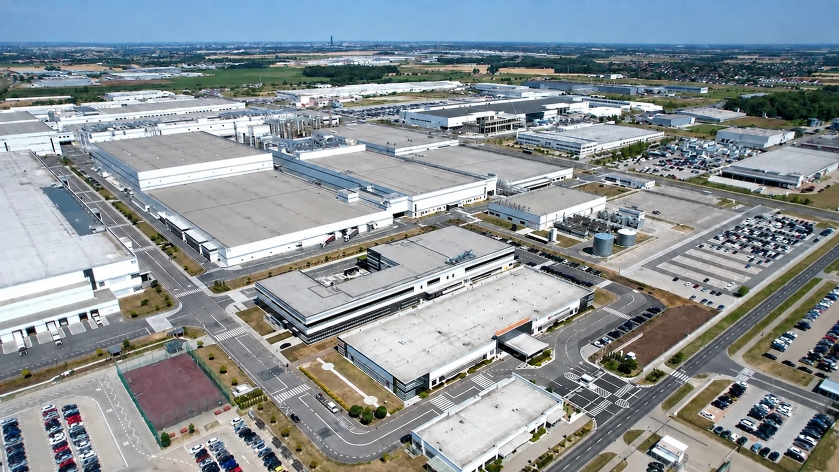LG Electronics — production complex in Biskupice Podgórne