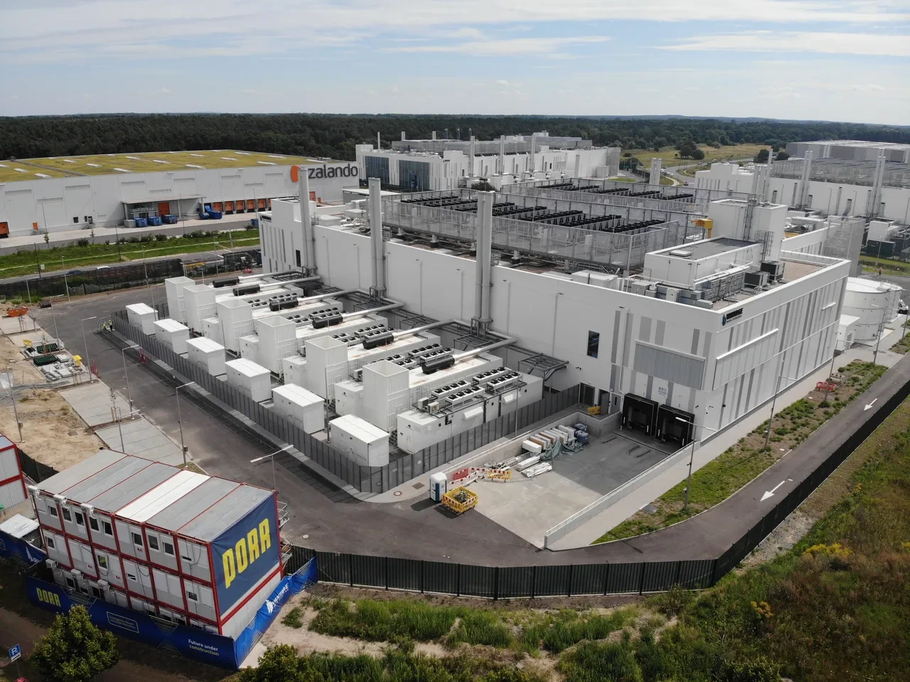 BER12 Data Center — completed building