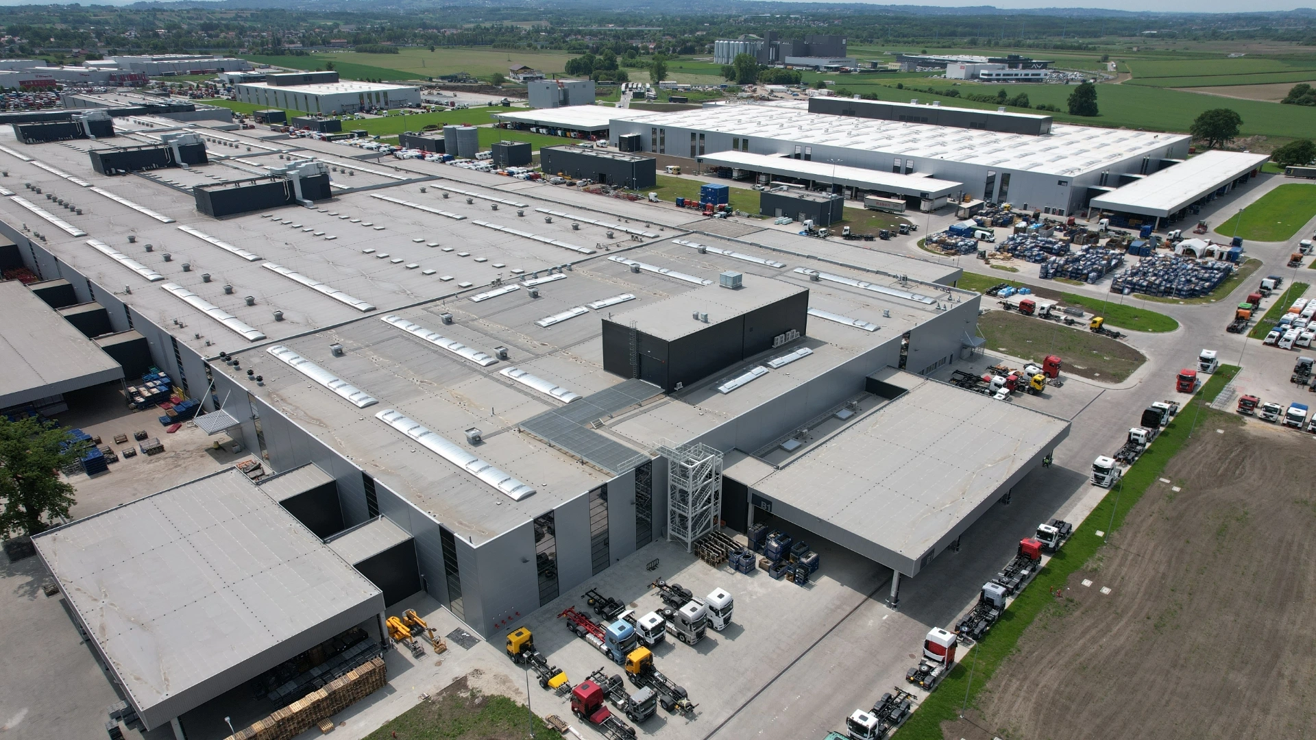 MAN Truck & Bus — aerial view