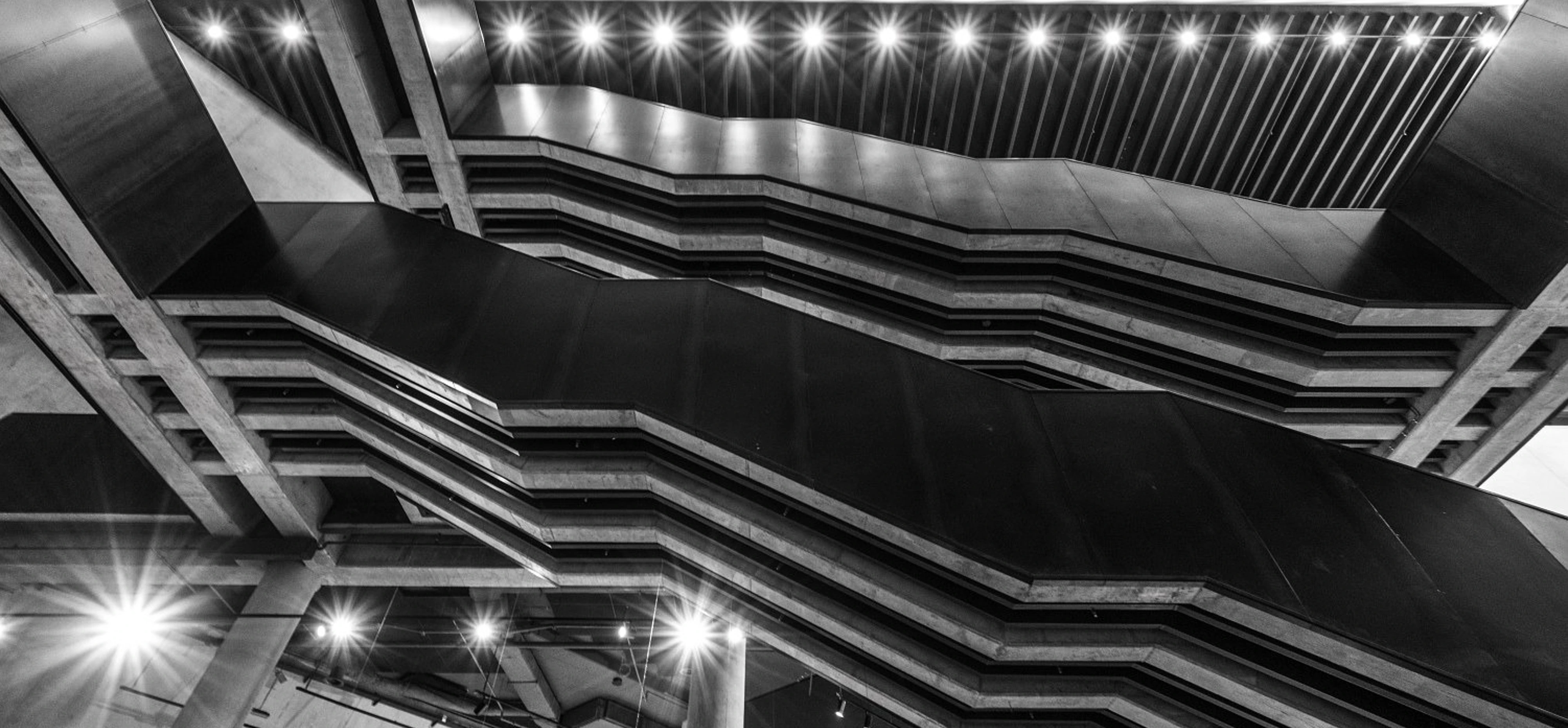 Museum of the Second World War in Gdansk — stairs and interior detail