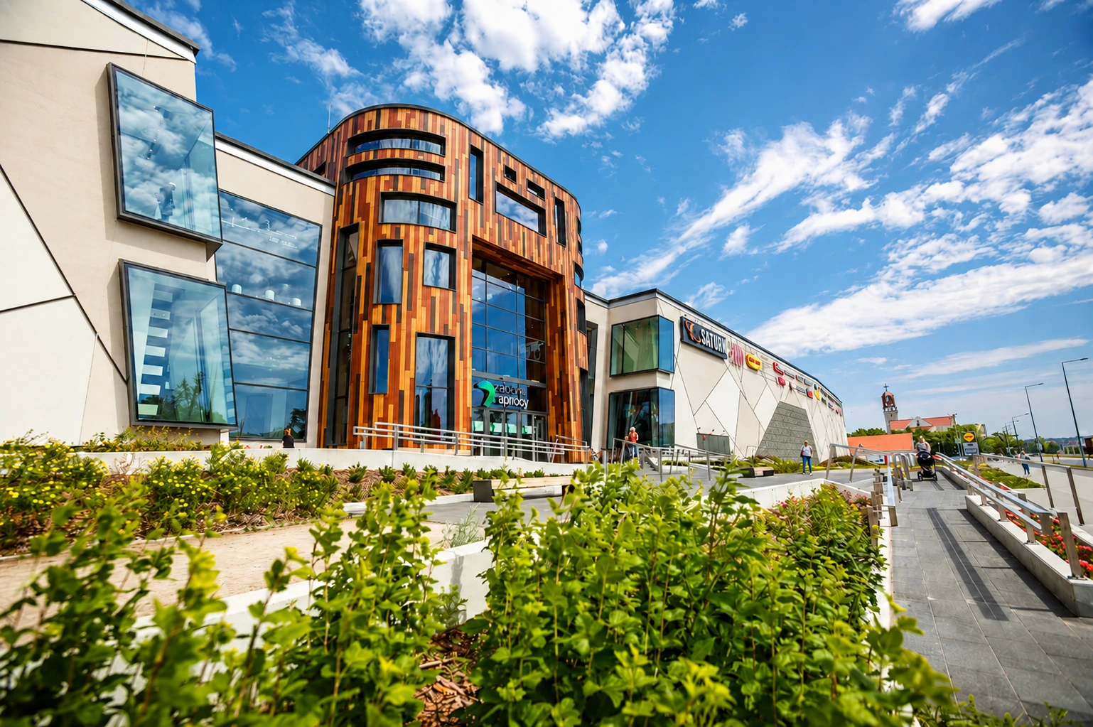 Zielone Arkady Shopping Centre — building photograph