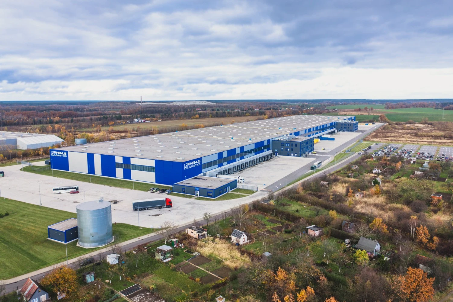 Rhenus Logistics Centre — aerial view